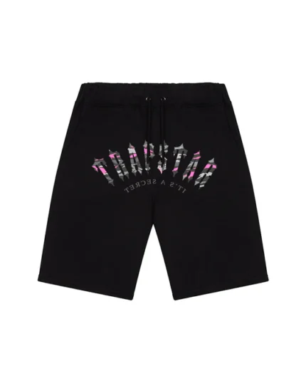 Trapstar Camo Shorts – Black