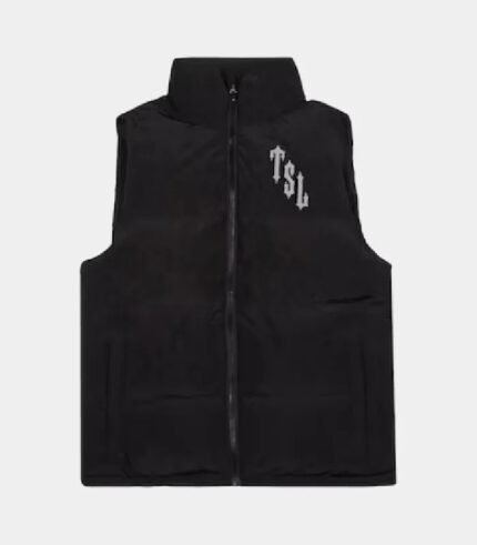 Trapstar Black Reflective Shooting Vest